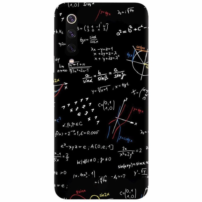 Husa silicon pentru Xiaomi Mi 9, Math