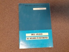 UNELE APLICATII ALE MECANICII IN MATEMATICA-V.A. USPENSKI