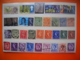 HOPCT LOT NR 646 ANGLIA UK -30 TIMBRE VECHI-STAMPILAT