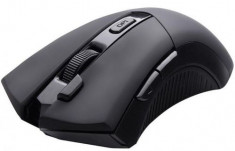 Mouse Tracer Silencio RF Nano, 1600 DPI, USB (Negru) foto