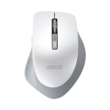 Mouse Asus WT425, Wireless, 1600 DPI reglabil, 7 butoane, Senzor Optic, Scroll, Click silentios, Silent White