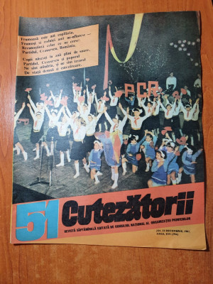 revista pentru copii - cutezatorii 23 decembrie 1982 foto
