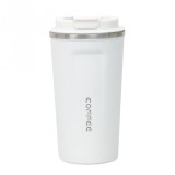 Termos interior Inox 380ml inchidere ermetica alb Zilan ZTS8438