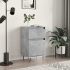 VidaXL Servantă, gri beton, 40x35x70 cm, lemn prelucrat