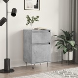 VidaXL Servantă, gri beton, 40x35x70 cm, lemn prelucrat