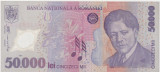 ROMANIA 50000 LEI 2001 aXF