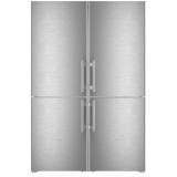 Side by side XCCsd 5250, Clasa D, NoFrost, 662 L, Inox