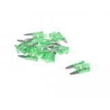 Set 10 sigurante electrice mini cu led 30A