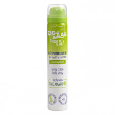 Spray de corp impotriva tantarilor si insectelor Lime Amaro, 100 ml, Zig Zag