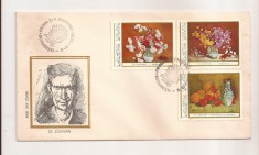 P4 Plic FDC-Prima zi a emisiunii-Stefan Luchian, necirculat 1976