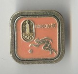 Insigna Olimpica a XXII Olimpiada Moscova Rusia 1980 - SPORT - HANDBAL