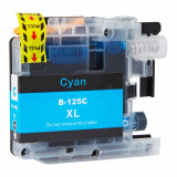 Cartus de imprimante inkjet pentru Brother , LC125XLC , cyan , 15 ml , bulk, Oem