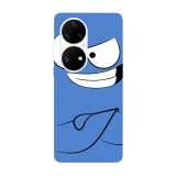 Husa compatibila cu Huawei P50 model Bloo Goes Bowling Foster Home for Imaginary Friends, Silicon, TPU, Viceversa, Transparent, Carcasa