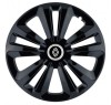 Set 4 capace roti pentru Renault Nou, model Terra Black, R16