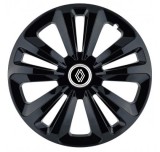 Cumpara ieftin Set 4 capace roti pentru Renault Nou, model Terra Black, R16