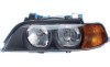 Far Bmw Seria 5 E39 01.1996-08.2000 BestAutoVest fata dreapta , semnalizare portocalie tip bec H7+HB3