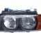 Far Bmw Seria 5 E39 01.1996-08.2000 BestAutoVest fata dreapta , semnalizare portocalie tip bec H7+HB3