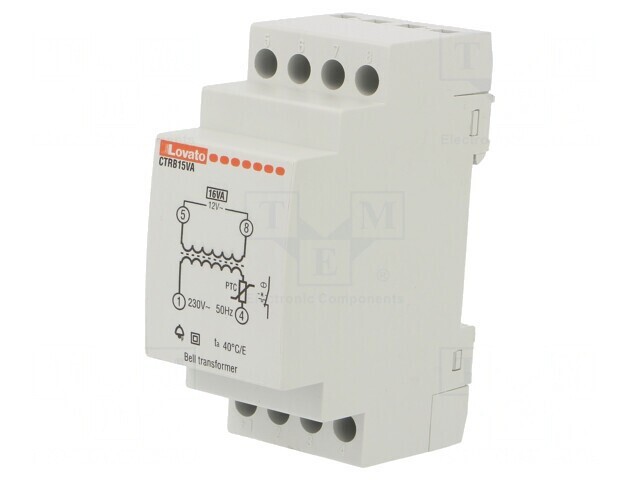 Transformator de Alimentare 15VA 230VAC 12V cu Cleme