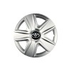 Set 4 capace roti Cu Inel Cromat Esprit R14 pentru gama auto Toyota, Autohelix MSA