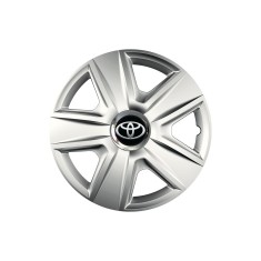 Set 4 capace roti Cu Inel Cromat Esprit R16 pentru gama auto Toyota