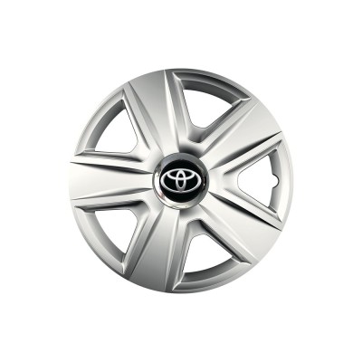 Set 4 capace roti Cu Inel Cromat Esprit R14 pentru gama auto Toyota foto