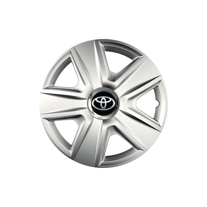 Set 4 capace roti Cu Inel Cromat Esprit R14 pentru gama auto Toyota