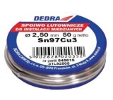 DEDRA Fludor 2.5 mm 50 g Sn97Cu3