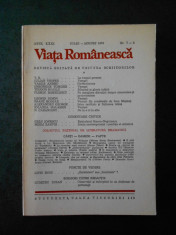 REVISTA VIATA ROMANEASCA (numarul 7-8, anul 1978) foto