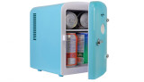 Mini frigider portabil Koolatron retro, 4L, include cabluri de 12 V si AC - RESIGILAT