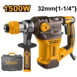 Cumpara ieftin Ciocan Rotopercutor Picamer SDS plus, 5.5J, 1500W, Ingco RH150028