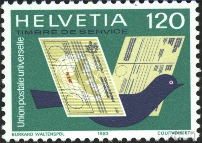 ELVETIA 1983, ,2003 EVENIMENT , UPU 2 TIMBRE NESTAMPILATE