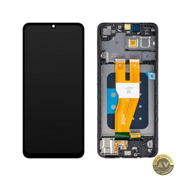 Display cu Touchscreen Samsung Galaxy A05 A055 cu Rama Negru Service Pack GH81-24189A