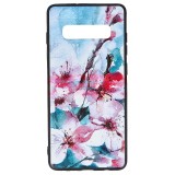 Toc TPU+PC UV Print 3D Samsung Galaxy S10 Plus Flowers