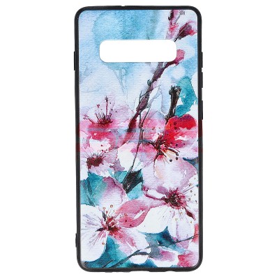 Toc TPU+PC UV Print 3D Samsung Galaxy S10 Plus Flowers foto
