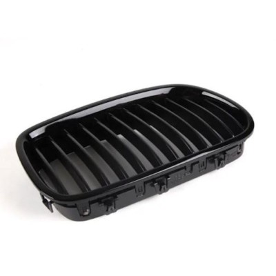 Grila radiator Bmw Seria 5 (F10/F11), 12.2009-2017 Model M-Pack, parte montare partea dreapta, negru lucios, 20190516, Aftermarket foto