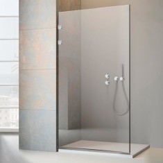 Paravan dus walk-in Aqua Elegance&reg; INOX, sticla clara securizata, 70x195 cm