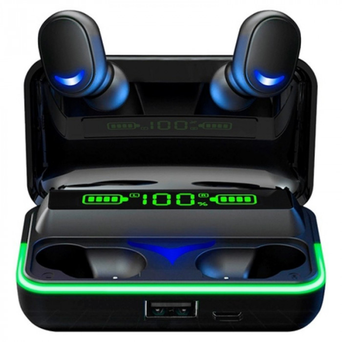 Casti Bluetooth Rebel, microfon incorporat, sunet de calitate