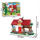 Cumpara ieftin Set de constructie Ferma cu 530 piese &ndash; jucarie educativa pentru copii 5+