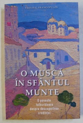 O MUSCA IN SFANTUL MUNTE , O POVESTE TULBURATOARE DESPRE DESCOPERIREA CREDINTEI de VASILIS G. FRANGOPULOS , 2020 foto