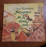INTAMPLARI DE PE STRADA MEA de ANA BLANDIANA , 1988 , ILUSTRATII DE DOINA BOTEZ