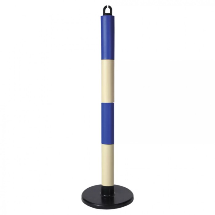 Stalpi delimitare acces, de cauciuc, 250x880x60mm