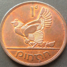 Moneda 1 PENNY / PINGIN - IRLANDA, anul 1968 *cod 1270 A = UNC FASIC + PATINATA