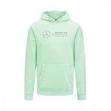Mercedes AMG Petronas hanorac de bărbați cu glugă Retro mint F1 Team 2023 - L