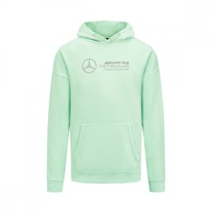 Mercedes AMG Petronas hanorac de bărbați cu glugă Retro mint F1 Team 2023 - XL