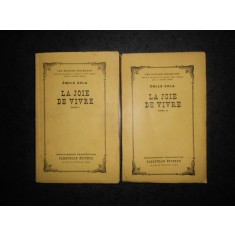 EMILE ZOLA - LA JOIE DE VIVRE 2 volume (1953)