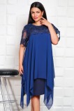 Rochie cu broderie Prima Navi - 56Marimea, Yves