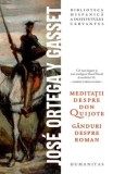 Cumpara ieftin Meditatii despre Don Quijote. Ganduri despre roman/Jose Ortega Y Gasset