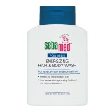 Gel de dus energizant corp si par pentru barbati, Sensitive Skin, 200 ml, Sebamed