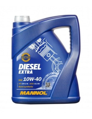 Ulei pentru motor MANNOL DIESEL EXTRA 10W-40- 5L foto