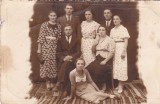 AMS @ - FOTO PERIOADA INTERBELICA, FAMILIE STEFANESTI DE JOS BOTOSANI,1937, FOTOGRAF B. NUOHOVICI